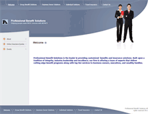 Tablet Screenshot of probenefitsolutions.ca